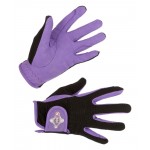 Gants d'équitation Lilli Covalliero Noir / violet
