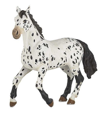 Figurine Appaloosa noir Papo