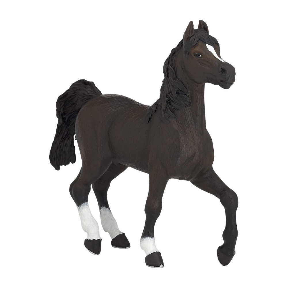 Figurine Papo équitation - Écuyère, Cheval Et Poulain - PVC Plastique - Occasion - Thème BD