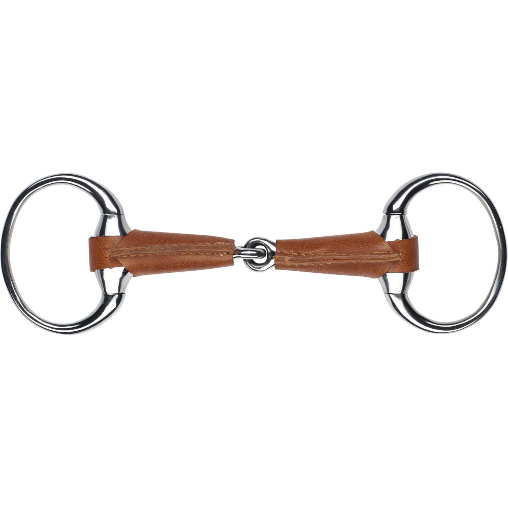 Hackamore En Cuir Tressé Metalab - Neuf Avec Emballage - Modèle 251108