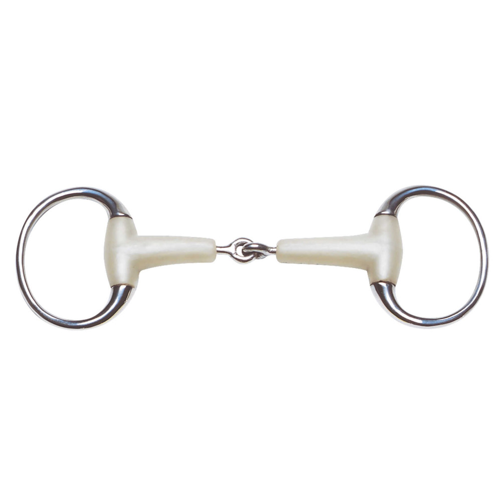 Mors Chantilly acier chromé - canon fin - la halle aux minis