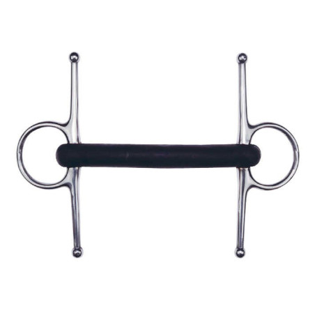 Mors aiguille Feeling caoutchouc droit