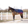 Couvre-reins Equithème Tyrex 1200 D doublé polaire - Bleu / noir