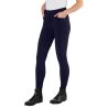 Pantalon taille haute Ego7 Jumping CA V-cut femme - Marine