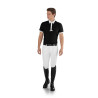 Polo de concours Ego7 homme manches courtes - Noir