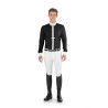 Polo de concours Ego7 homme manches longues - Noir