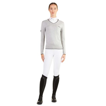 Pull col V Ego7 Vic femme