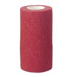 Bandage auto-adhésif 10 cm EquiLASTIC Kerbl Rouge