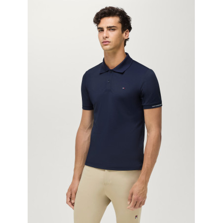 Polo technique Fresco Tommy Hilfiger Equestrian manches courtes homme