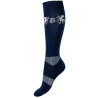 Chaussettes d'équitation Geo Warm B Vertigo - Bleu marine