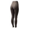 Legging d'hiver femme grip intégral Horze Dea - Marron morille