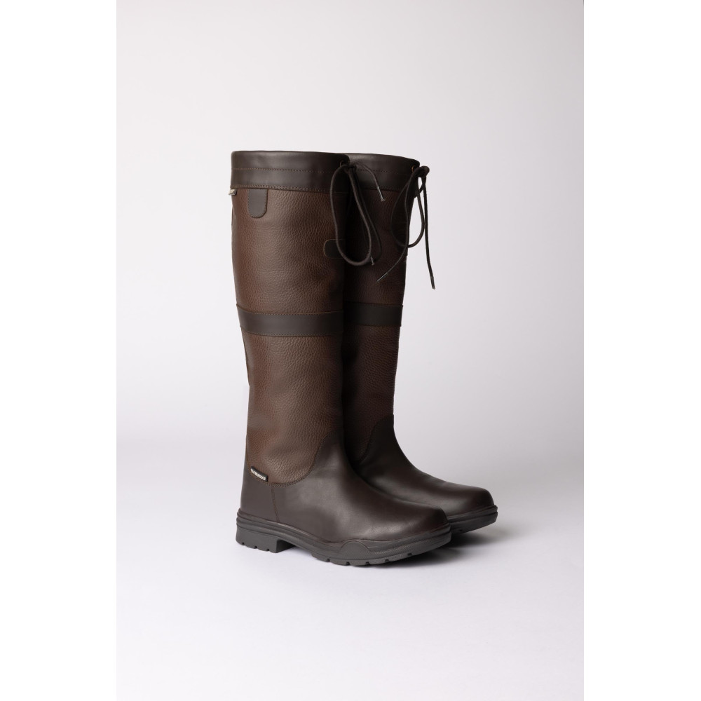 Bottine Noire Femme Cuir Souple MORAN'S I Pointure Plus