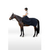 Couvre-reins polaire 2-en-1 Horze - Marine