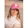 Casquette Pénélope Suzanna - Vieux rose
