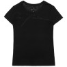 T-Shirt pour enfant et junior Je t'aime Equithème Tessie - Noir