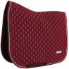 Tapis de selle dressage Equithème Nacre - Bordeaux