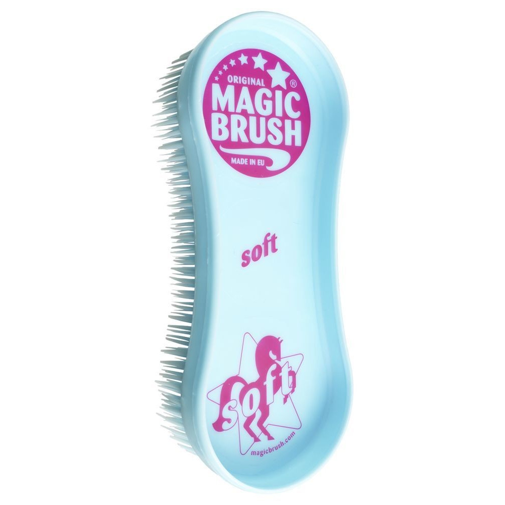 Cure pieds Tête de Cheval - Brosse de nettoyage intégrée - Bleu - Gamm vert