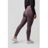 Legging thermique hybride Horze Anya full grip - Violet silex