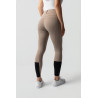 Pantalon d'équitation Horze Evelyn fond intégral femme - Simply taupe