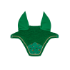 Bonnet anti-mouches Wellington Velvet imprimé cheval Kentucky - Vert