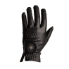 Gants d'équitation avec Grip et Paillettes Kentucky - Noir