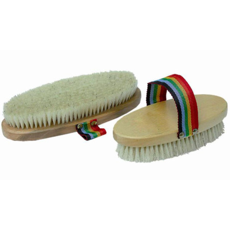 Brosse douce Tattini bois/soie