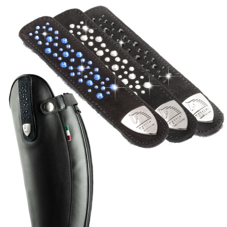 Courroies interchangeable suédine strass irrégulier