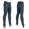Pantalon jodhpurs Daslö enfant 4 saisons basanes en clarino - Bleu marine