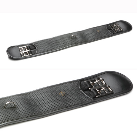 Sangle dressage Daslö avec anneau et élastiques