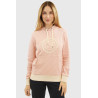 Sweat Harcour Sama femme - Pamplemousse jump shell