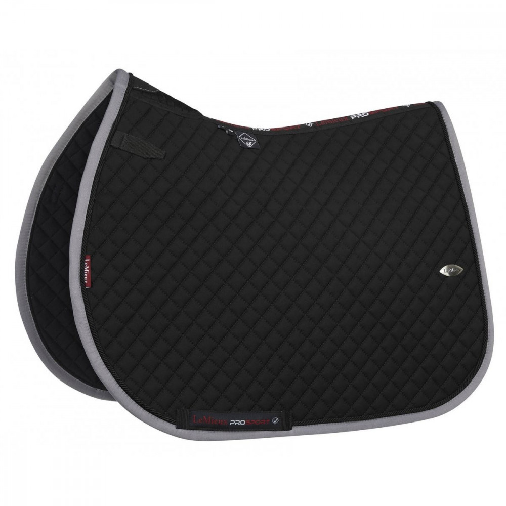 LeMieux | Tapis de dressage Self-Cool Square - Gris - 1000 Sabots
