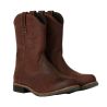 Bottes western Horze Cassidy en cuir - Marron