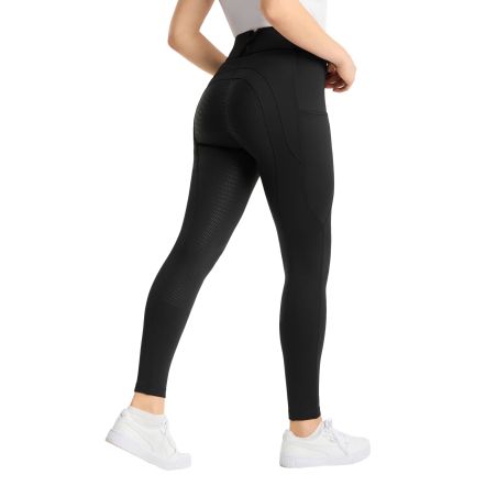 Pantalon d’équitation Horze Chara femme full grip