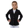 Veste de concours Horze Young Rider Tilda enfant - Noir