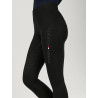 Legging Tommy Hilfiger Equestrian Elmira femme full grip à strass - Noir