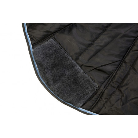 Couverture Equi-Theme Tyrex 1200 D High Neck 300g Gris / bleu Couverture Equi-Theme Tyrex 1200 D High Neck 300g Gris / bleu