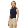 Polo sans manches Cordova Tommy Hilfiger Equestrian femme - Desert sky