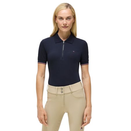 Polo zippé Anaheim Tommy Hilfiger Equestrian femme