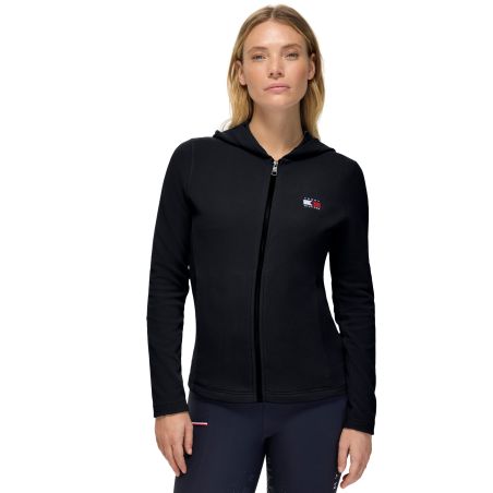 Sweat zippé à capuche Tommy Hilfiger Equestrian femme Whitney