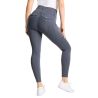 Legging Hybrid Horze Anya femme fullgrip - Gris