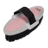 Brosse douce HKM Soft - Rose clair / gris clair