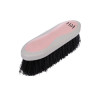 Brosse dure HKM Soft - Rose clair / gris clair