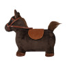 Cheval sauteur HKM enfant - Marron foncé