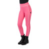 Legging HKM Maui fond intégral en silicone enfant - Rose