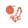 Licol avec polaire HKM Hobby Horse - Orange