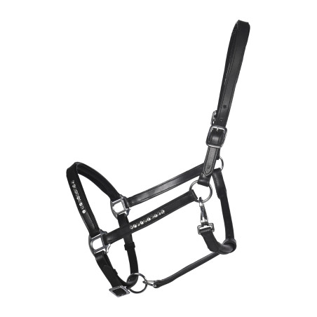 Licol en cuir HKM Sparkle