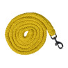 Longe HKM Glow-Line avec mousqueton - Gelb