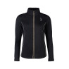 Sweat zippé Lauria Garrelli Limone femme - Noir