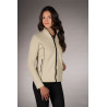 Sweat zippé Lauria Garrelli Limone femme - Gris / beige