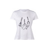 T-Shirt HKM Elements manches courtes femme - Blanc